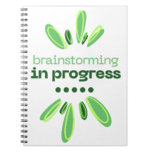 Brainstorming in Progress Notebook Writers/Authors
