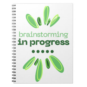 Brainstorming in Progress Notebook Writers/Authors