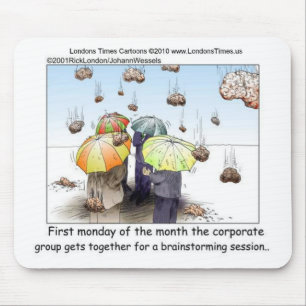Brainstorming Session Funny Tees Mugs Cards Gifts Mouse Pad