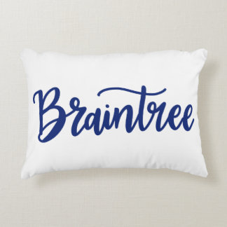 Braintree Dainty Scripts Pillow