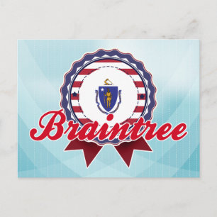 Braintree, MA Postcard