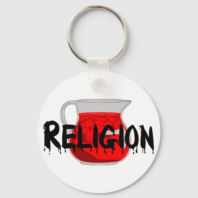 Brainwashing Drink Key Ring (Front)