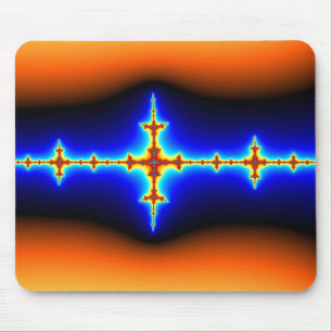 Brainwave - Fractal Mouse Pad