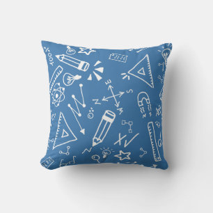 Brainy Blueprint Cushion