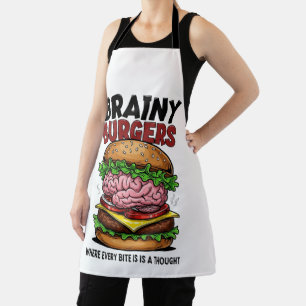 Brainy Burgers Apron
