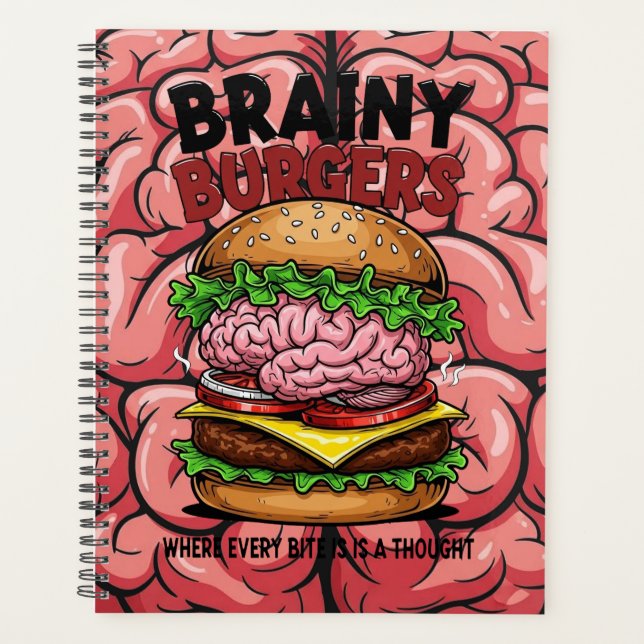 Brainy Burgers Planner (Front)