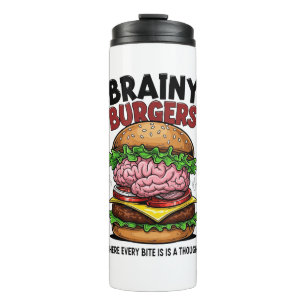 Brainy Burgers Thermal Tumbler