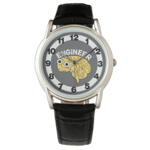 Brainy Engineer Ceramic Ornament Watch