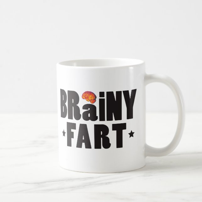 Brainy Fart K Coffee Mug (Right)