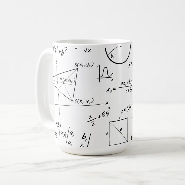Brainy whiteboard classic mug (Front Left)