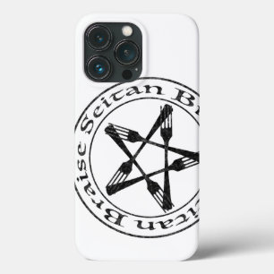 Braise Seitan Vegan Pentagram (dark version) iPhone 13 Pro Case