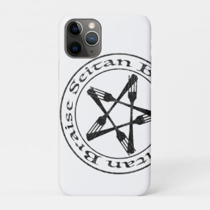 Braise Seitan Vegan Pentagram (dark version) iPhone 11 Pro Case