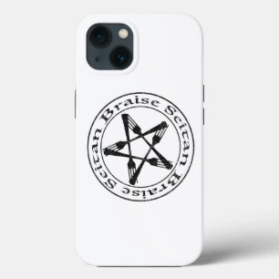 Braise Seitan Vegan Pentagram (dark version) iPhone 13 Case