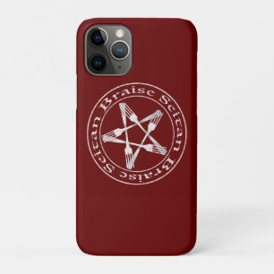 Braise Seitan Vegan Pentagram (light version) iPhone 11 Pro Case