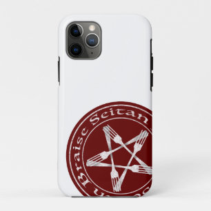 Braise Seitan Vegan Pentagram (light version) iPhone 11 Pro Case