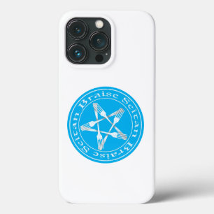 Braise Seitan Vegan Pentagram (light version) iPhone 13 Pro Case