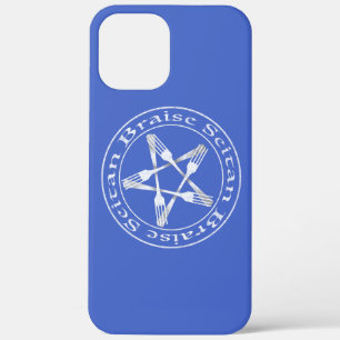 Braise Seitan Vegan Pentagram (light version) iPhone 12 Pro Max Case
