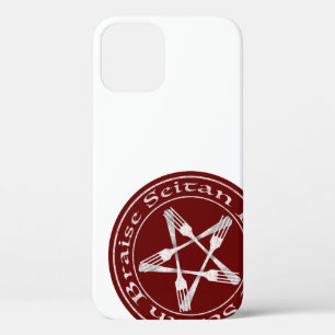 Braise Seitan Vegan Pentagram (light version) iPhone 12 Case