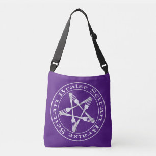 Braise Seitan Vegan Pentagram (light version) Crossbody Bag