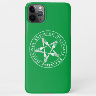 Braise Seitan Vegan Pentagram (light version) iPhone 11Pro Max Case