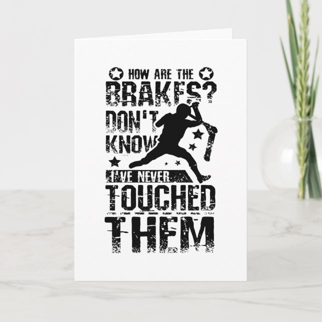 Brakes E-scooter Card (Front)