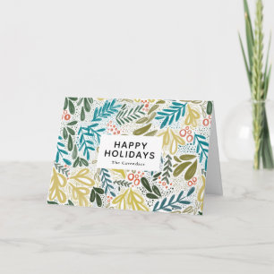 Bramble Botanical Holiday Greeting Card