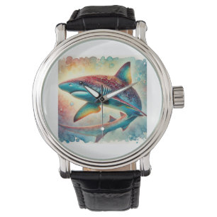 Bramble Shark 210624AREF134 - Watercolor Watch