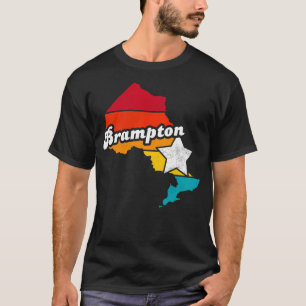Brampton Ontario Canada Vintage Distressed Souveni T-Shirt