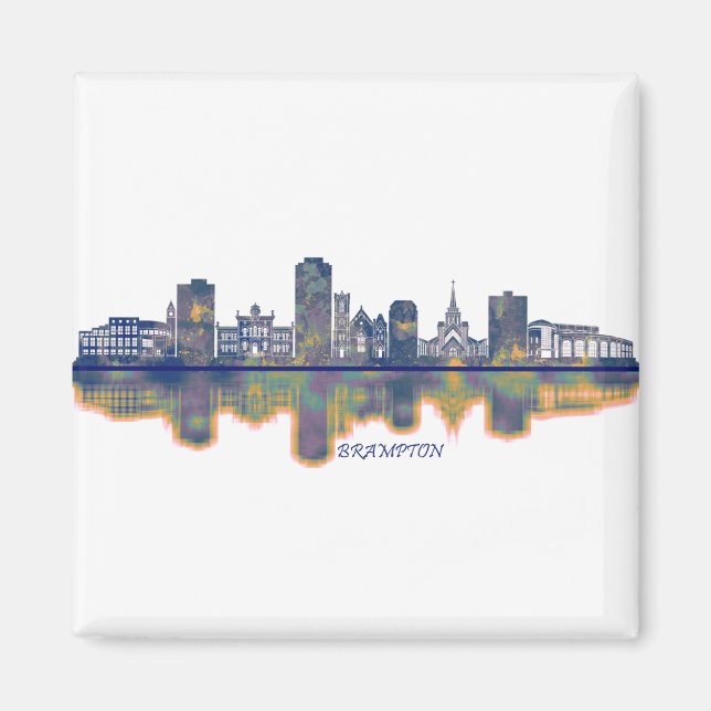 Brampton Skyline Magnet (Front)