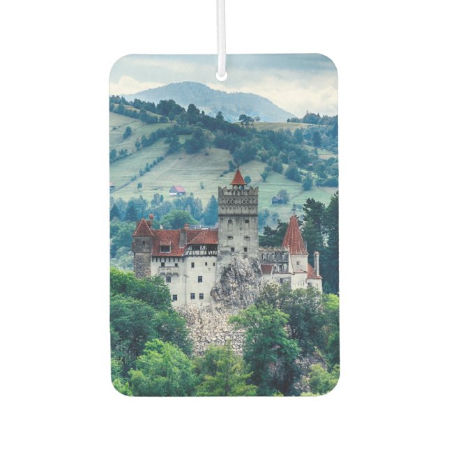 Bran castle car air freshener (Front)