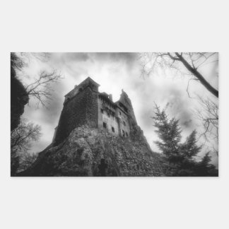 Bran Castle (Dracula) Rectangular Sticker