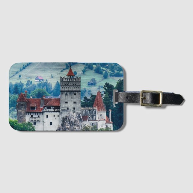 Bran castle luggage tag (Front Horizontal)