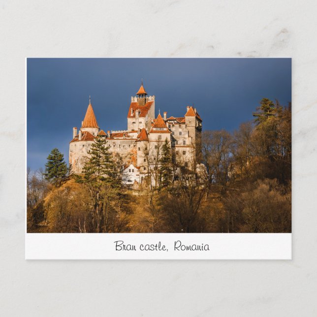 Bran castle Romania Postcard (Front)