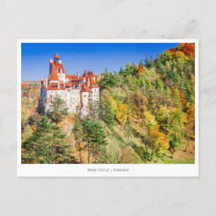 Bran Castle, Transylvania, Romania Holiday Postcard