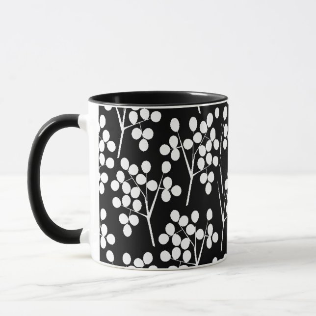 Branch and leaves 2 mug (Left)