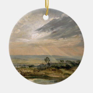 Branch Hill Pond, Hampstead Ceramic Ornament