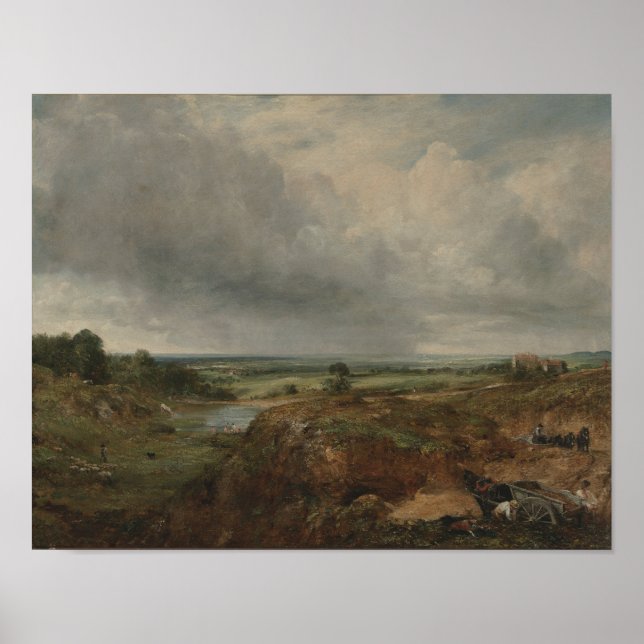 Branch Hill Pond, Hampstead – Constable Poster (Front)