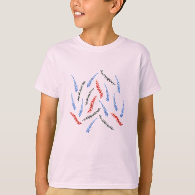 Branch Kids' Ringer T-Shirt (Front)