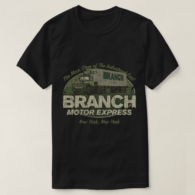 Branch Motor Express Company 1923  T-Shirt (Design Front)