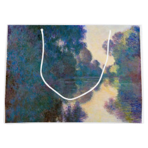 Branch of the Seine near Giverny, Monet Large Gift Bag