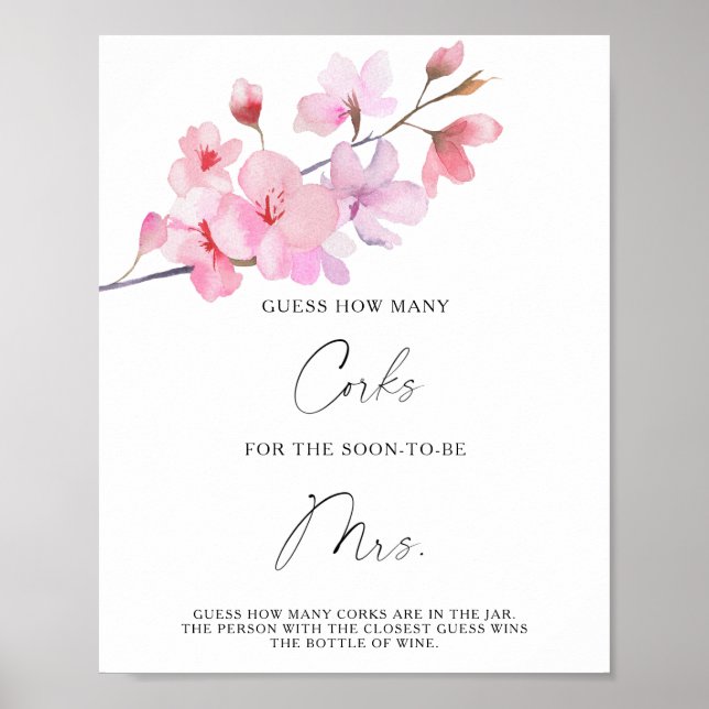 Branch Sakura - Guess How Many Corks Poster (Front)