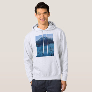 branched framed mountain lake hoodie