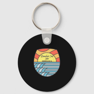 Branched Oak Lake Nebraska Ne Sunset Vacation Souv Key Ring