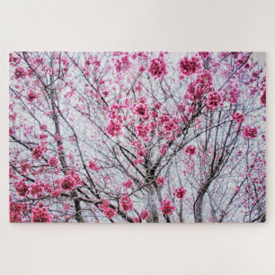 Branches and Blooms of a Cherry Tree Jigsaw Puzzle