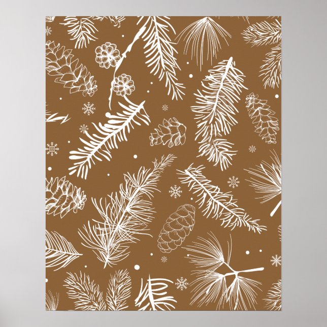 Branches and Pine 3 Poster (Front)