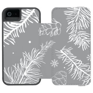 Branches and Pine 4 Incipio Watson™ iPhone 5 Wallet Case