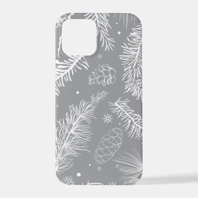 Branches and Pine 4 iPhone Case (Back)