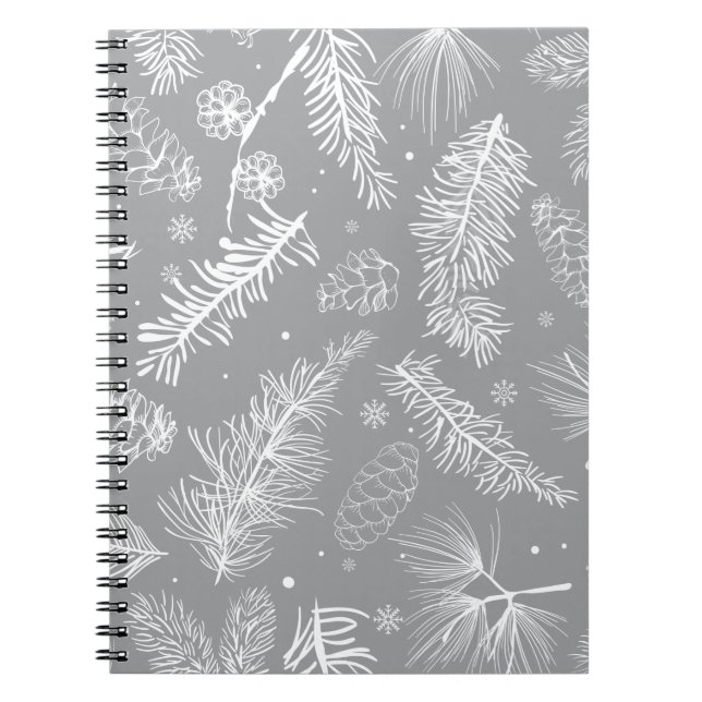Branches and Pine 4 Notebook (Front)