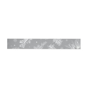 Branches and Pine 4 Wrap Around Label