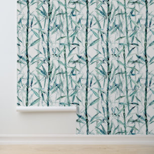 Branches bamboo. shower curtain wallpaper